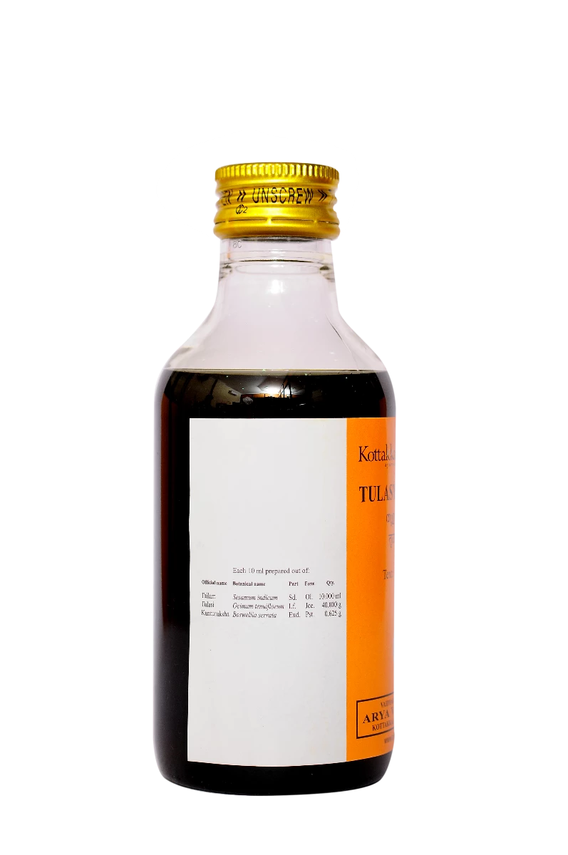 Kottakkal Arya Vaidyasala Thulasyadi Thailam, 200 ml-2.webp
